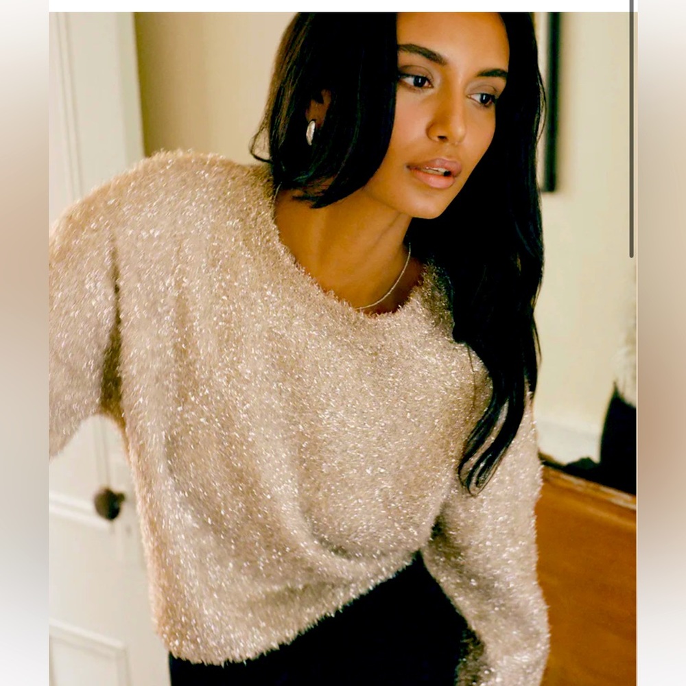 Z Supply Tinseltown cropped sweater